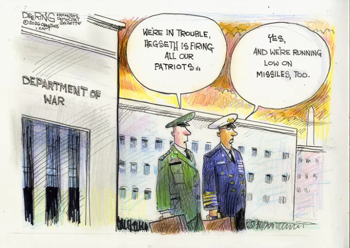 Editorial cartoon for Sept. 10, 2026